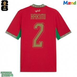 Marokko Achraf Hakimi #2 Replika Hjemmebanetrøje VM 2026 Kortærmet